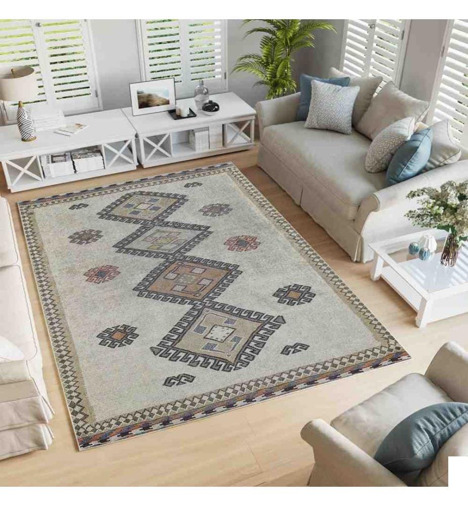 Tapis, 80 x 300, , Gris, 70% Coton - 30% Polyester, 1435 gr-m²,
