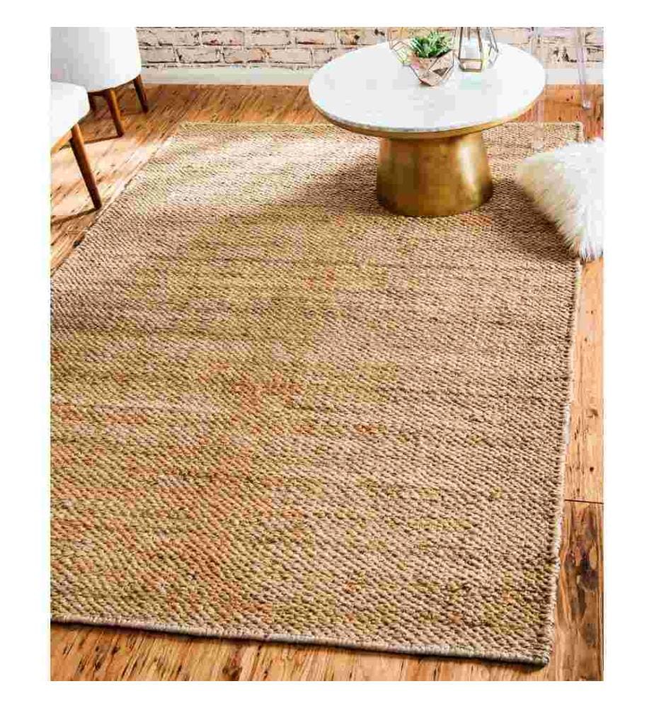 Tapis, 90 x 150, , Naturel, Jute, Tissé à la main