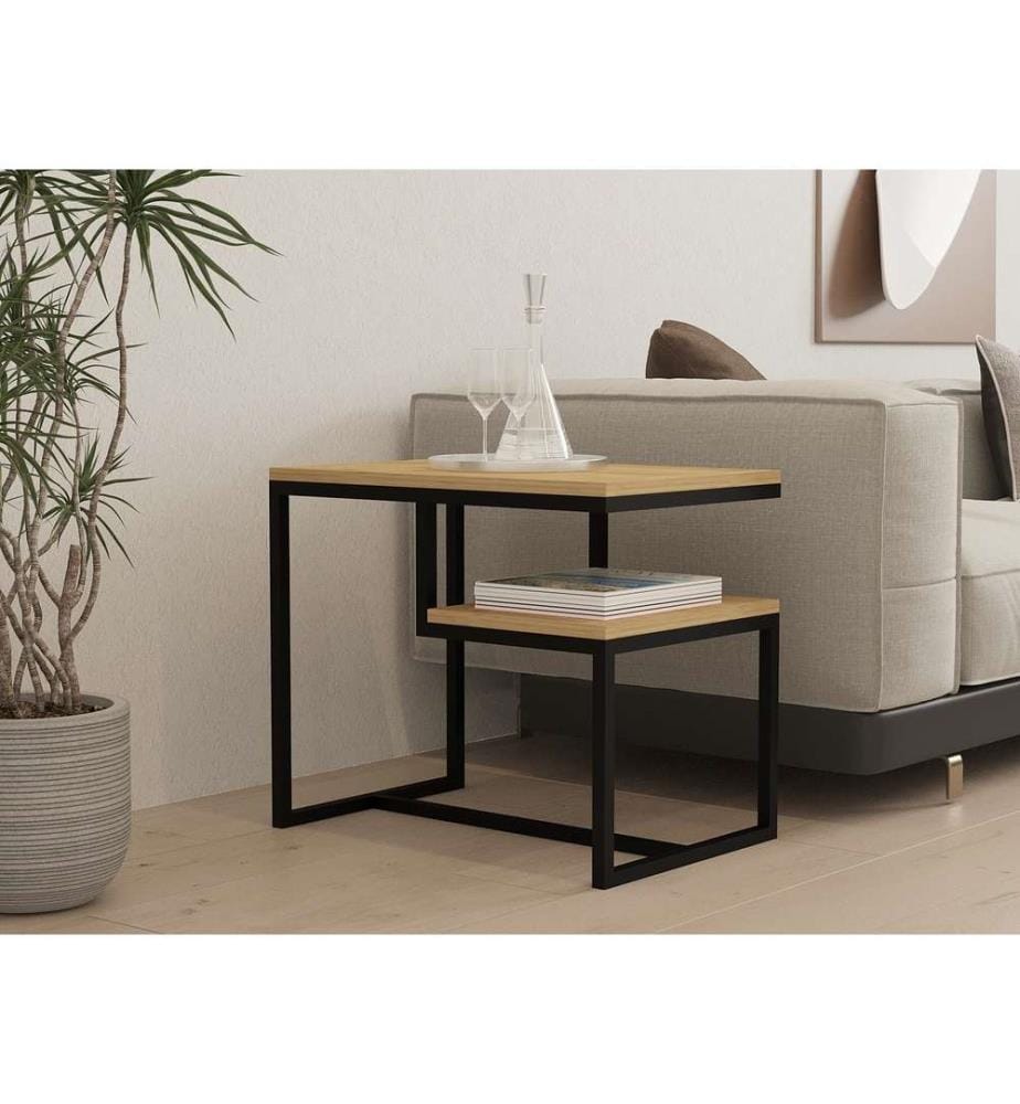Table basse, Saphir, panneau de particules mélaminé