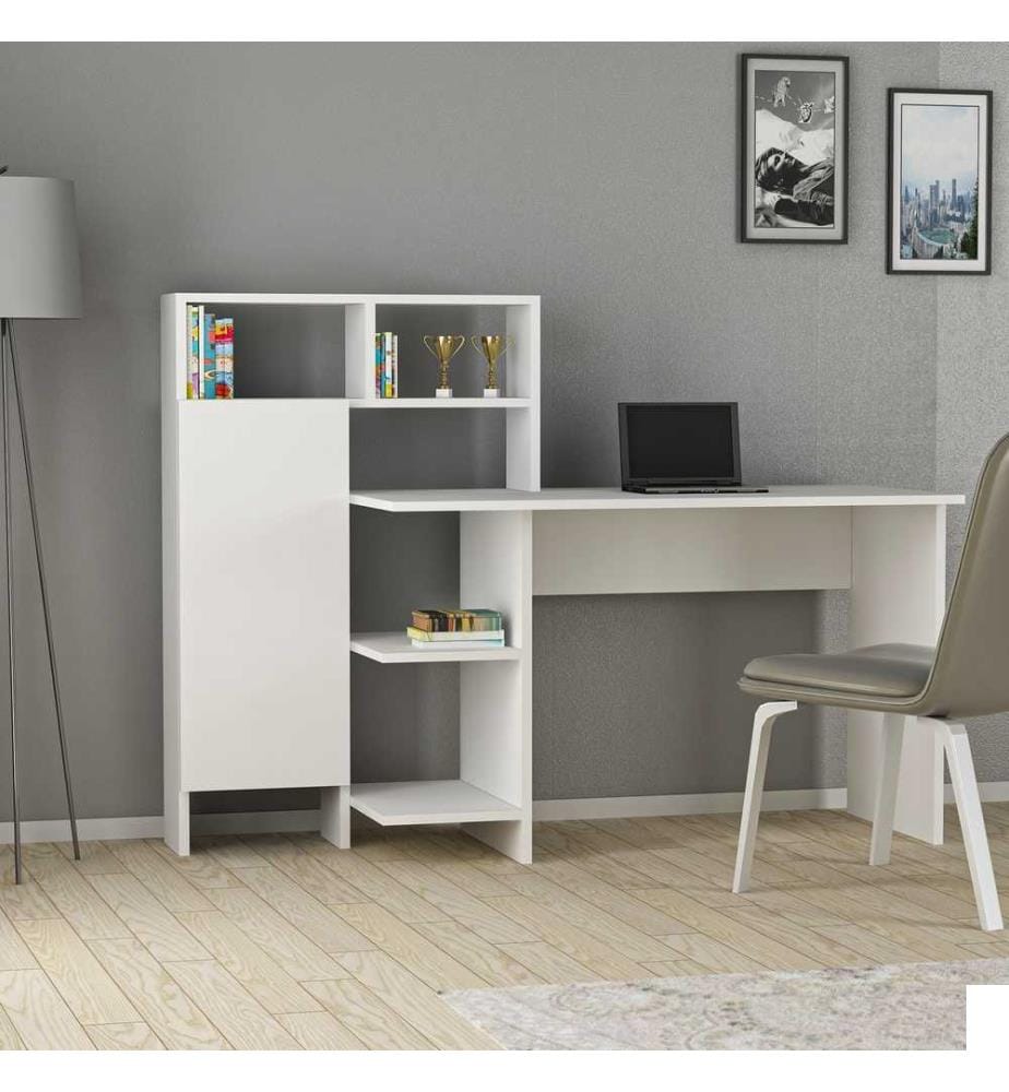 Bureau d'étude, blanc, panneau de particules mélaminé