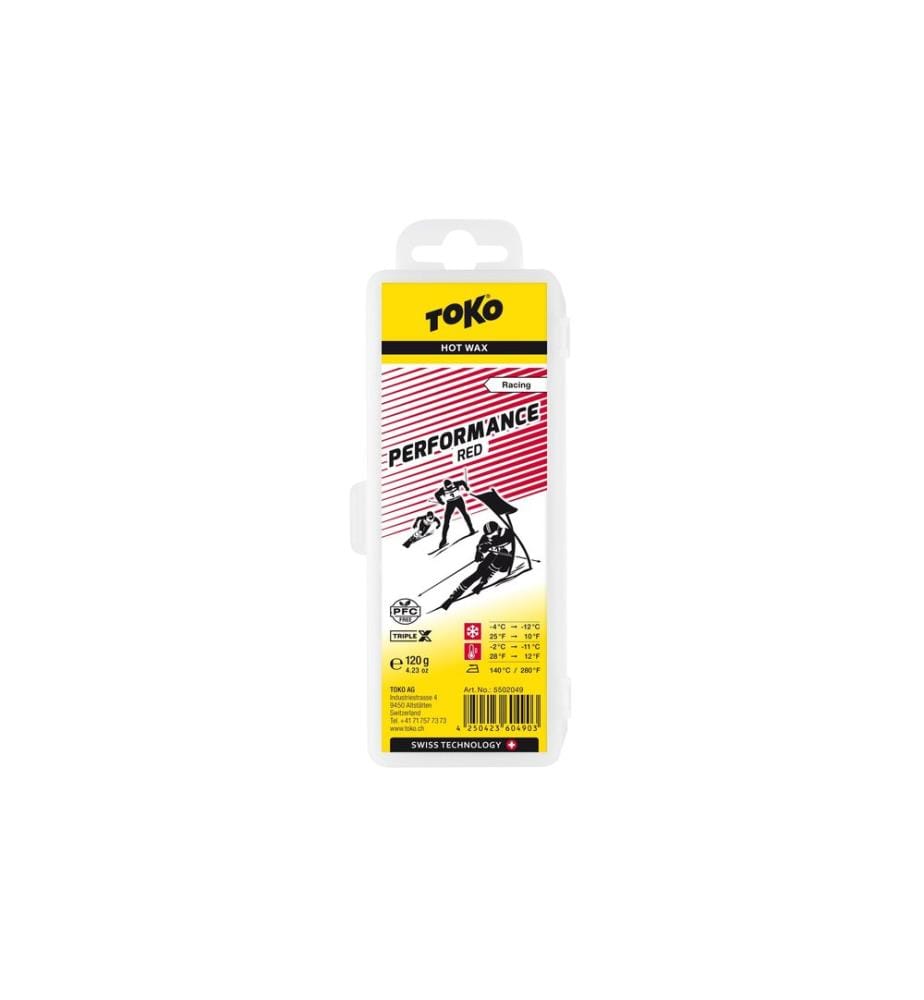 TOKO - Cire Performance Red 120 g