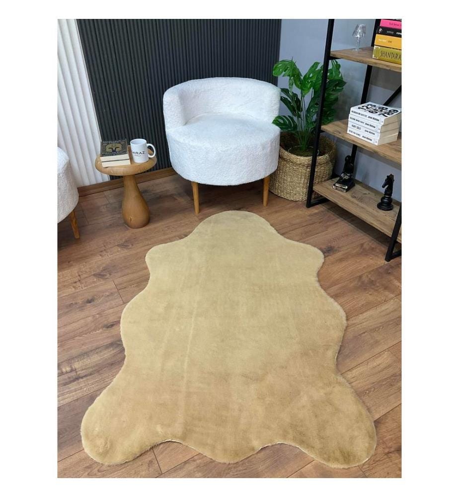 Tapis, Cappuccino, 100% Polyester, 75 x 150 cm