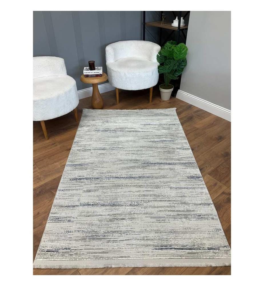 Tapis, bleu, tapis tissé, 80 x 350 cm