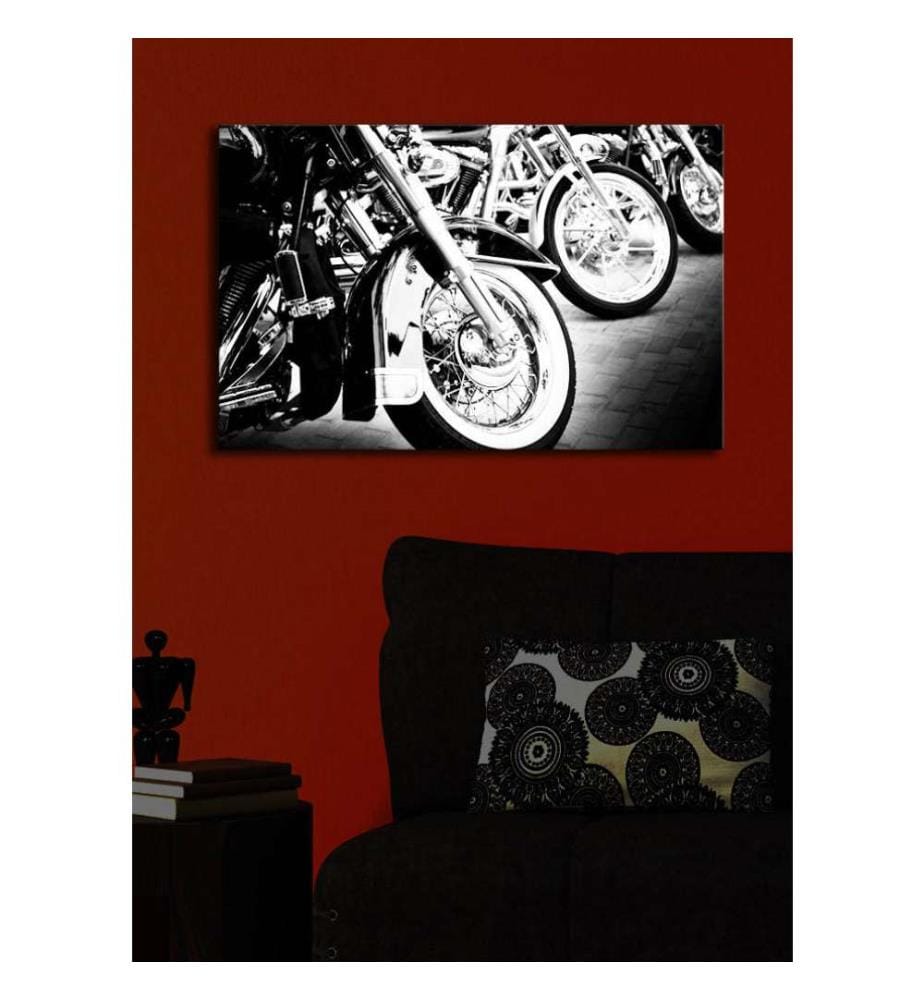 Peinture sur toile décorative éclairée par LED, multicolore, toile en daim
