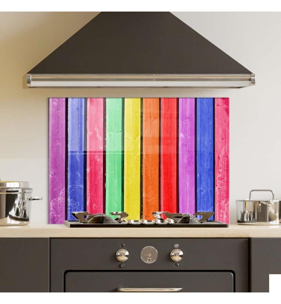 Peinture décorative en verre trempé, Multicolore, Verre trempé