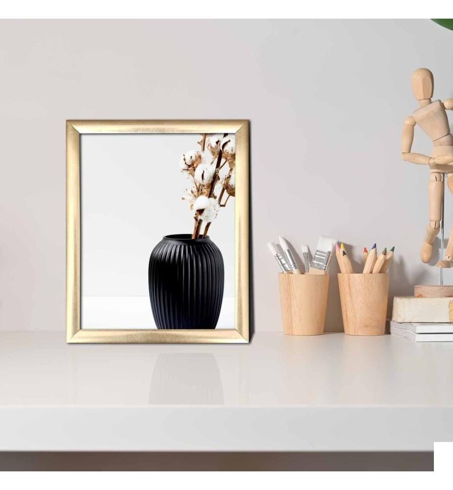 Peinture décorative encadrée MDF, Multicolore, Peinture MDF, Cadre PVC
