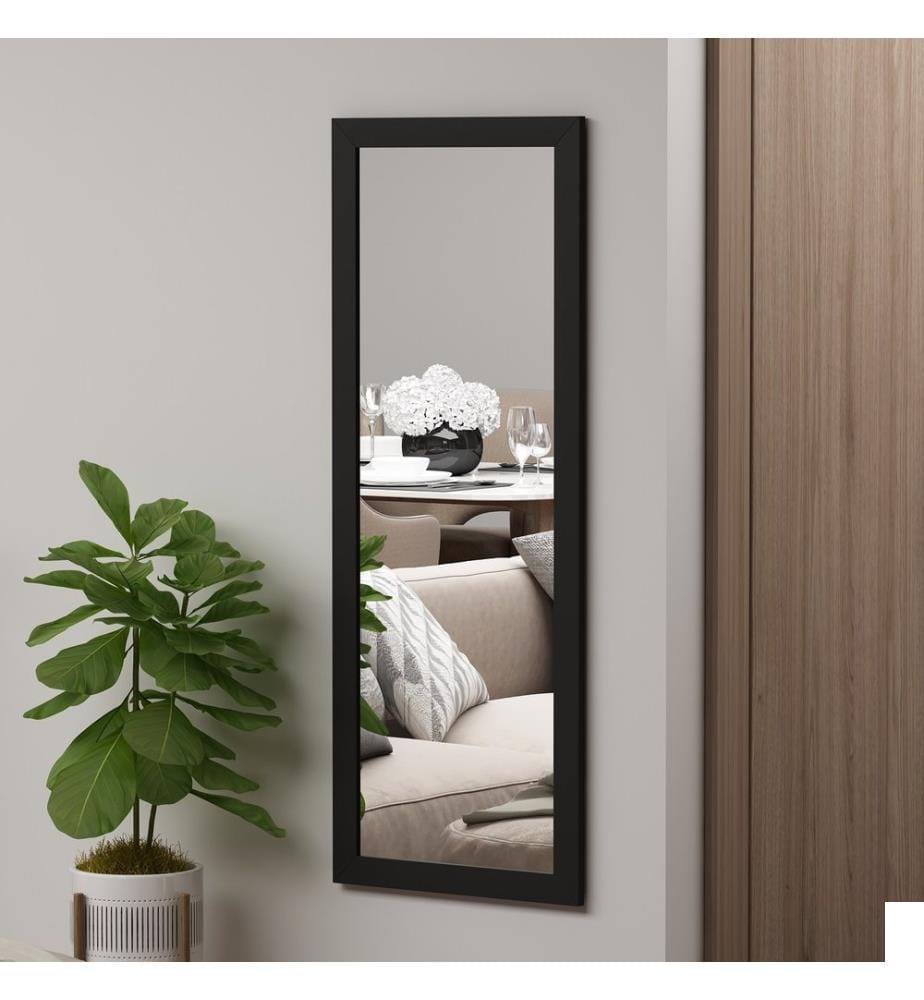 Miroir, Noir, MDF