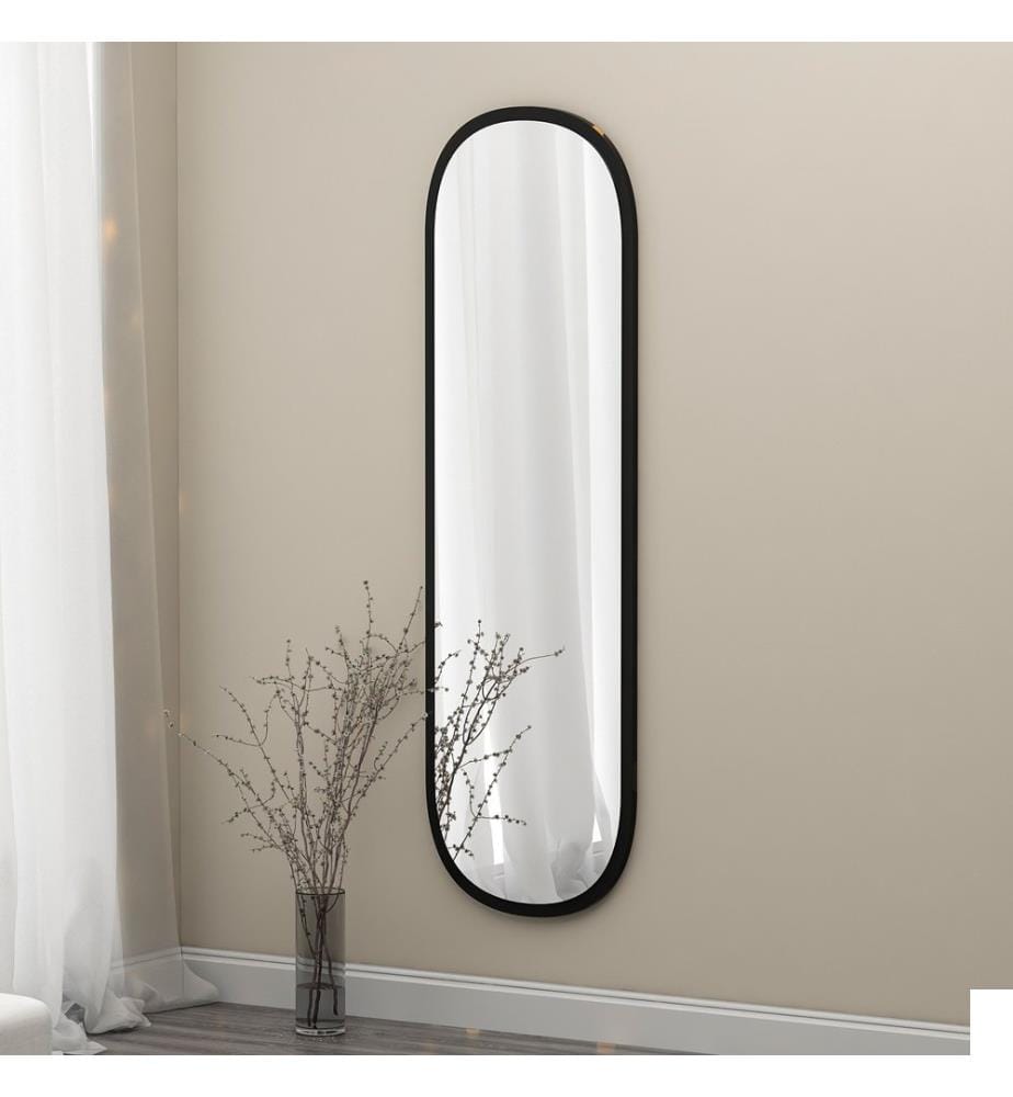 Miroir, Noir, MDF