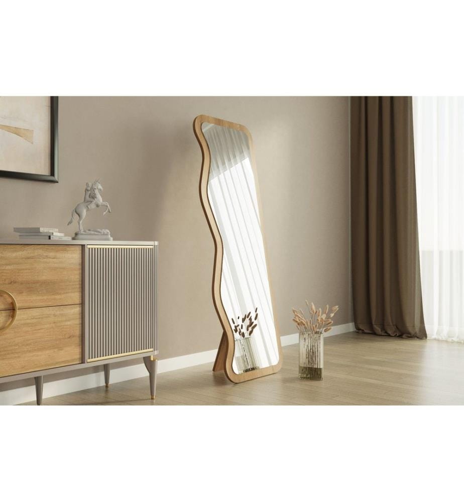 Miroir, naturel, MDF