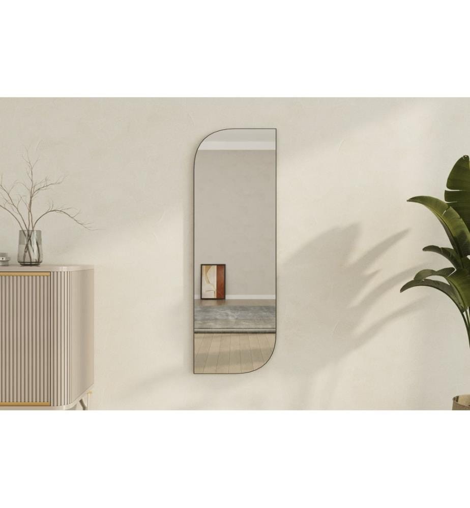 Miroir, noir, 100 % MDF
