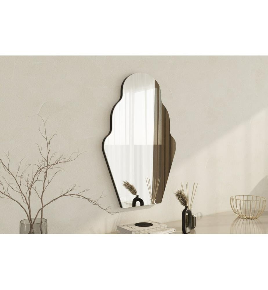 Miroir, noir, 100 % MDF