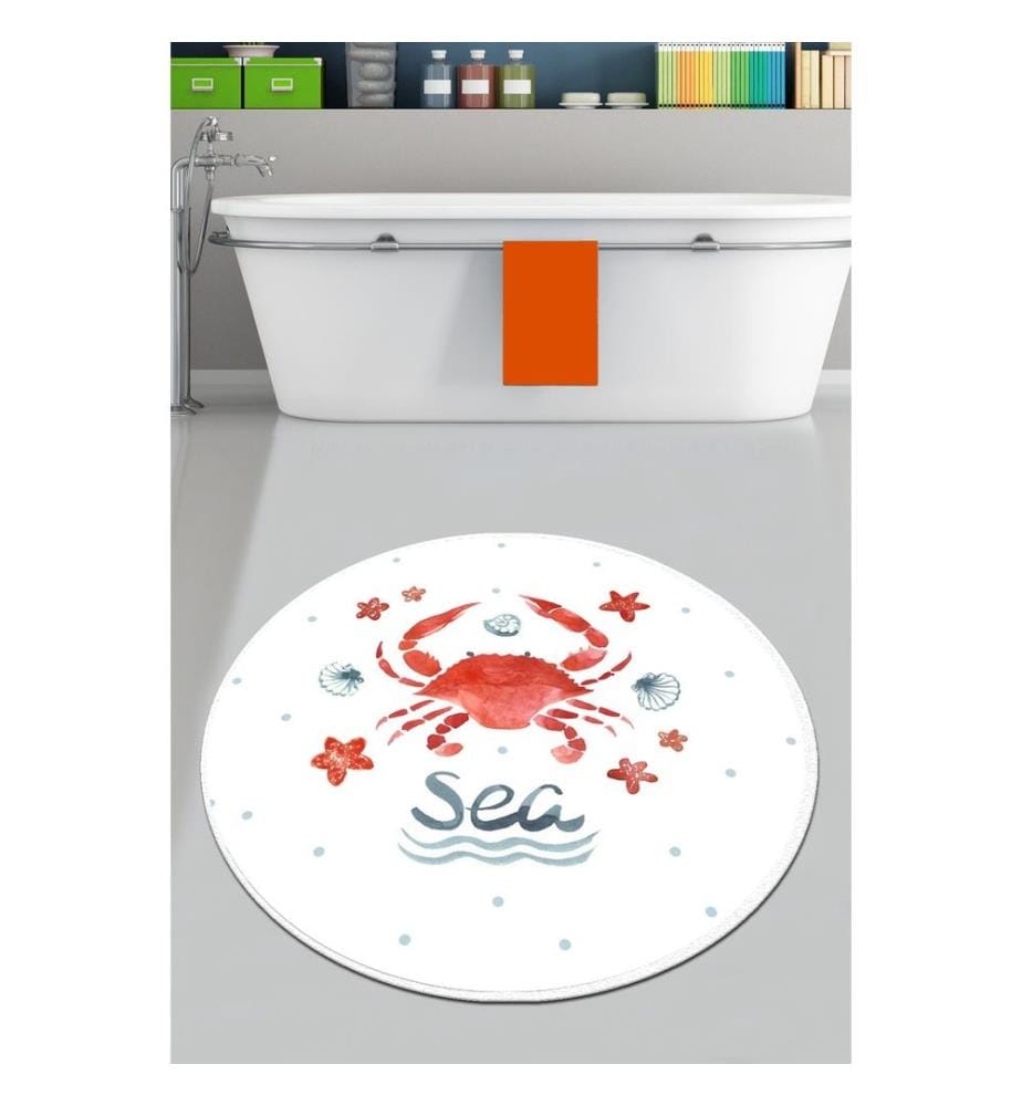 Tapis de bain, Multicolore, 100% Polyester
