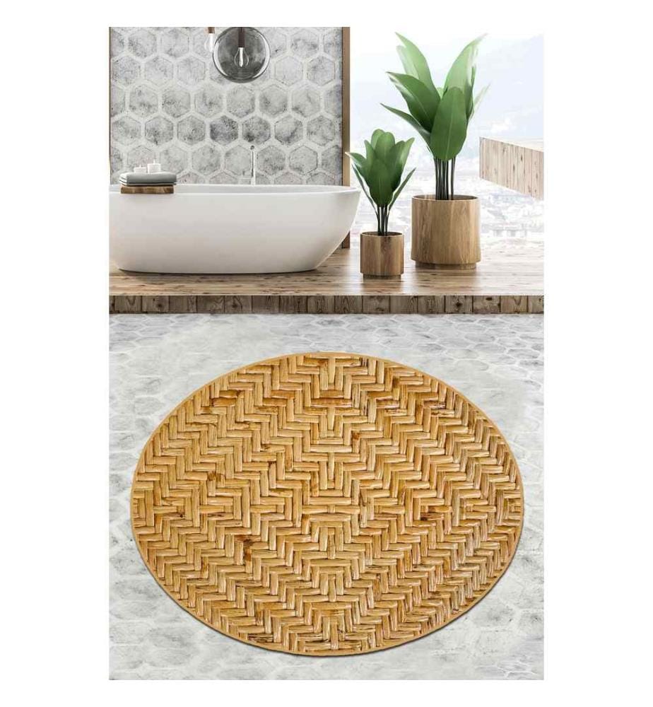 Tapis de bain, Multicolore, 100% Polyester