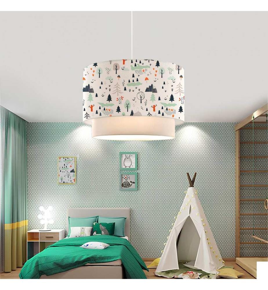 Lustre, multicolore, CAPUCHON EN TISSU