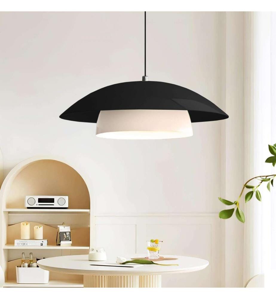 Lustre, noir, CORPS EN MÉTAL