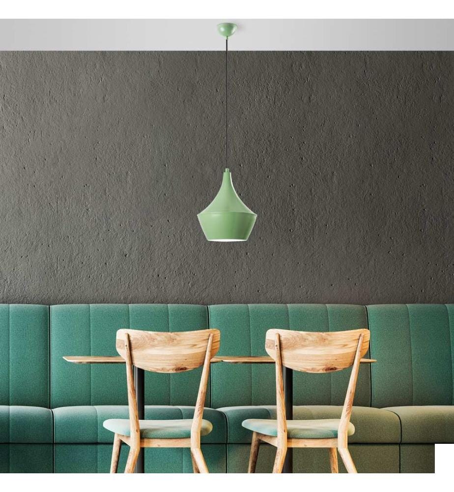 Lustre, menthe, CORPS EN MÉTAL