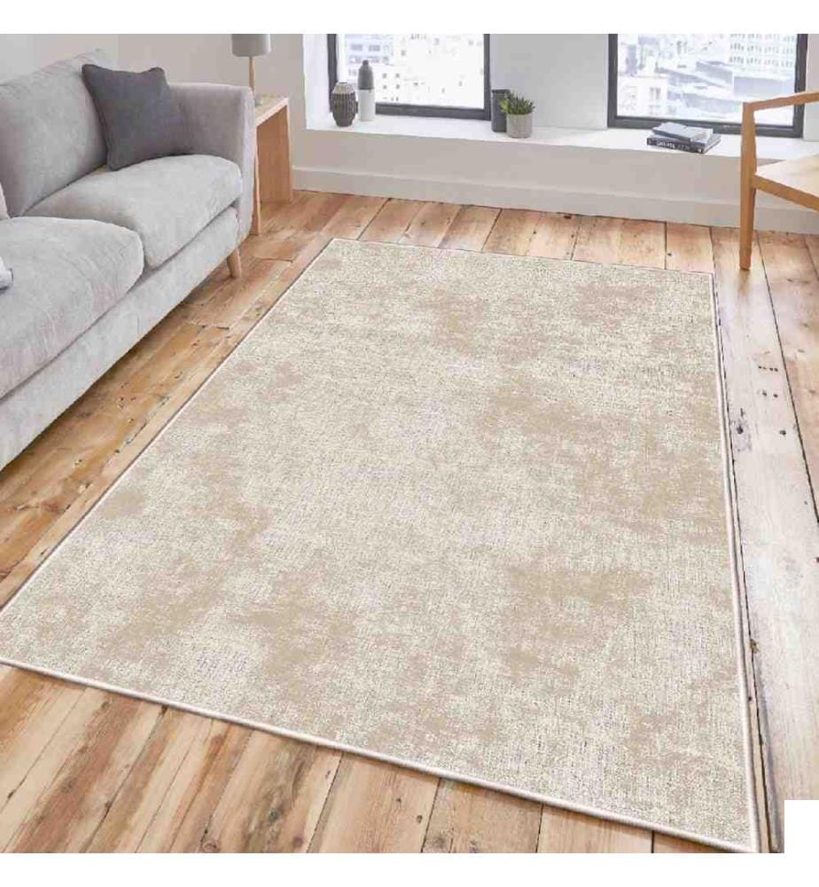 Tapis, crème, 100% coton, 80 x 200 cm