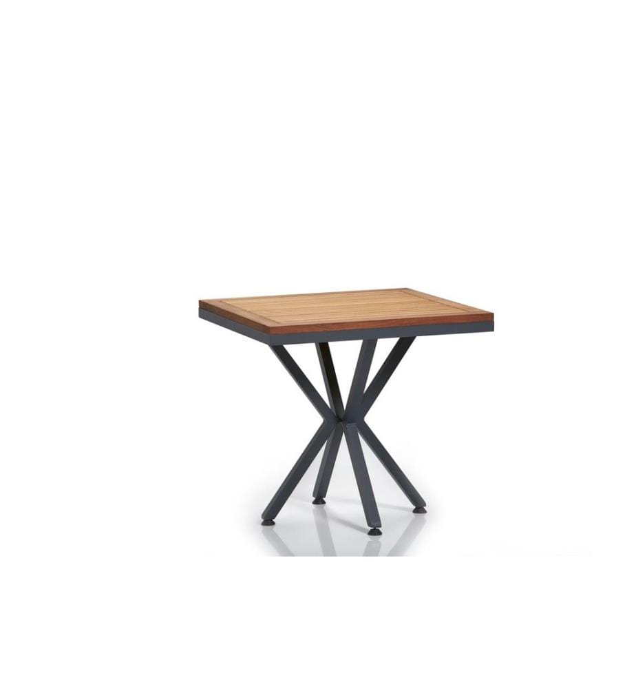 Table de jardin, Multicolore, Aliminium