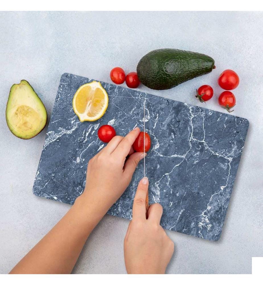 Planche à découper, multicolore, 100 % VERRE TEMPÉRÉ (épaisseur : 4 mm)