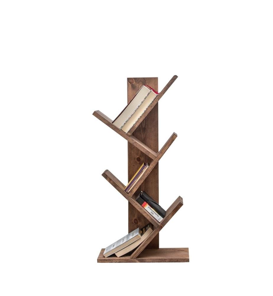 Bibliothèque, Noyer, Bois massif