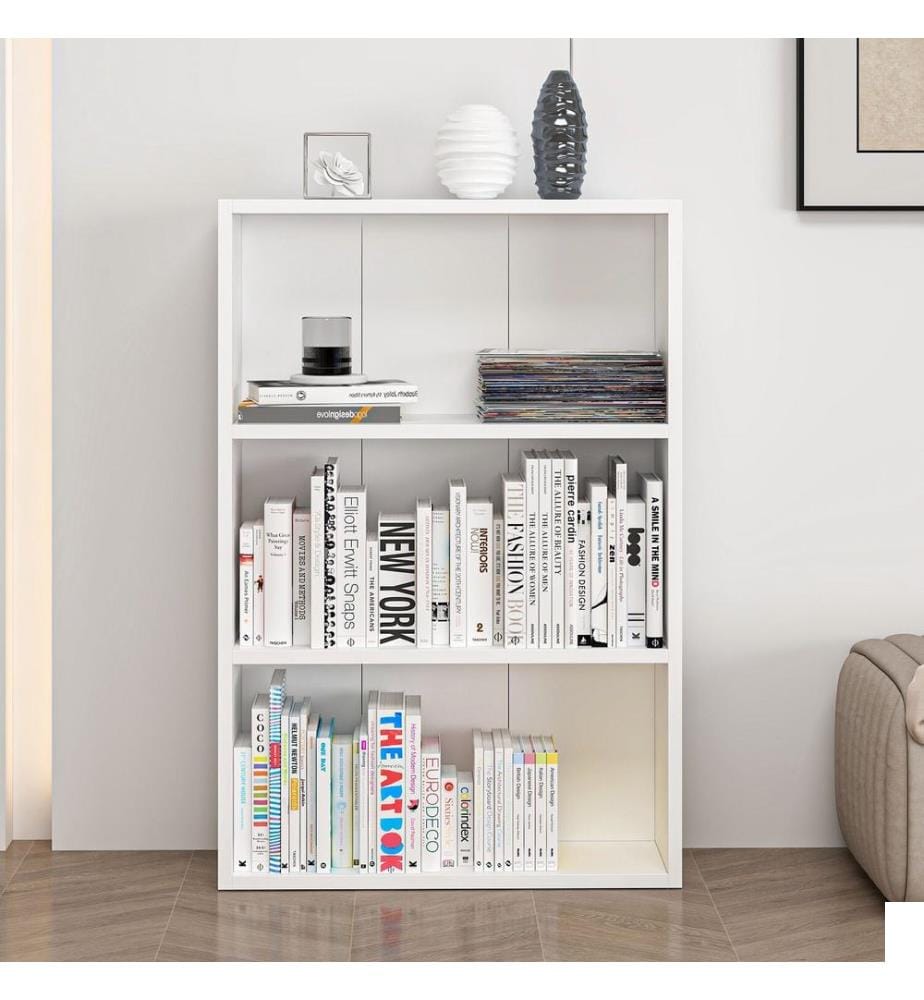Étagère, panneau de particules 100 % mélaminé, blanc