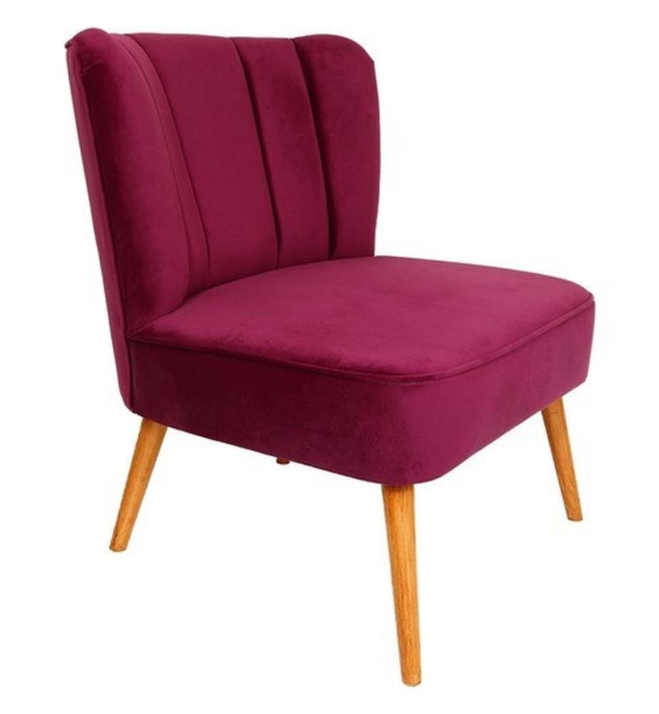 Violet, Chaise Bistro, Bois Cadre Massif