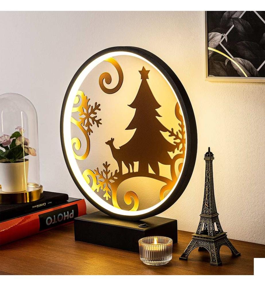 Noir, Cuivre, Lampes De Bureau, 16 X 9 X 4 cm, Métal