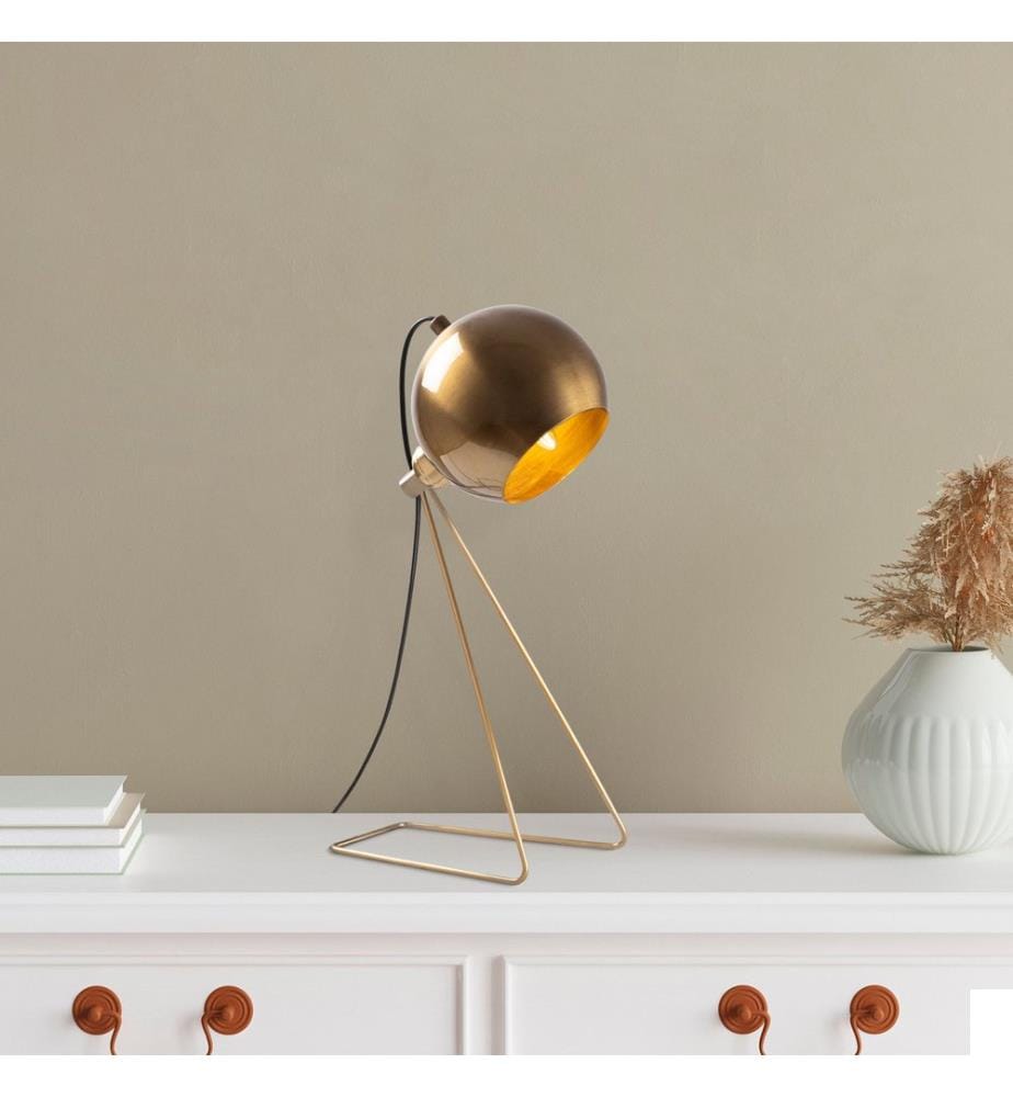 Vintage, Lampes De Bureau, 28 X 15 X 45 cm, Corps Métallique