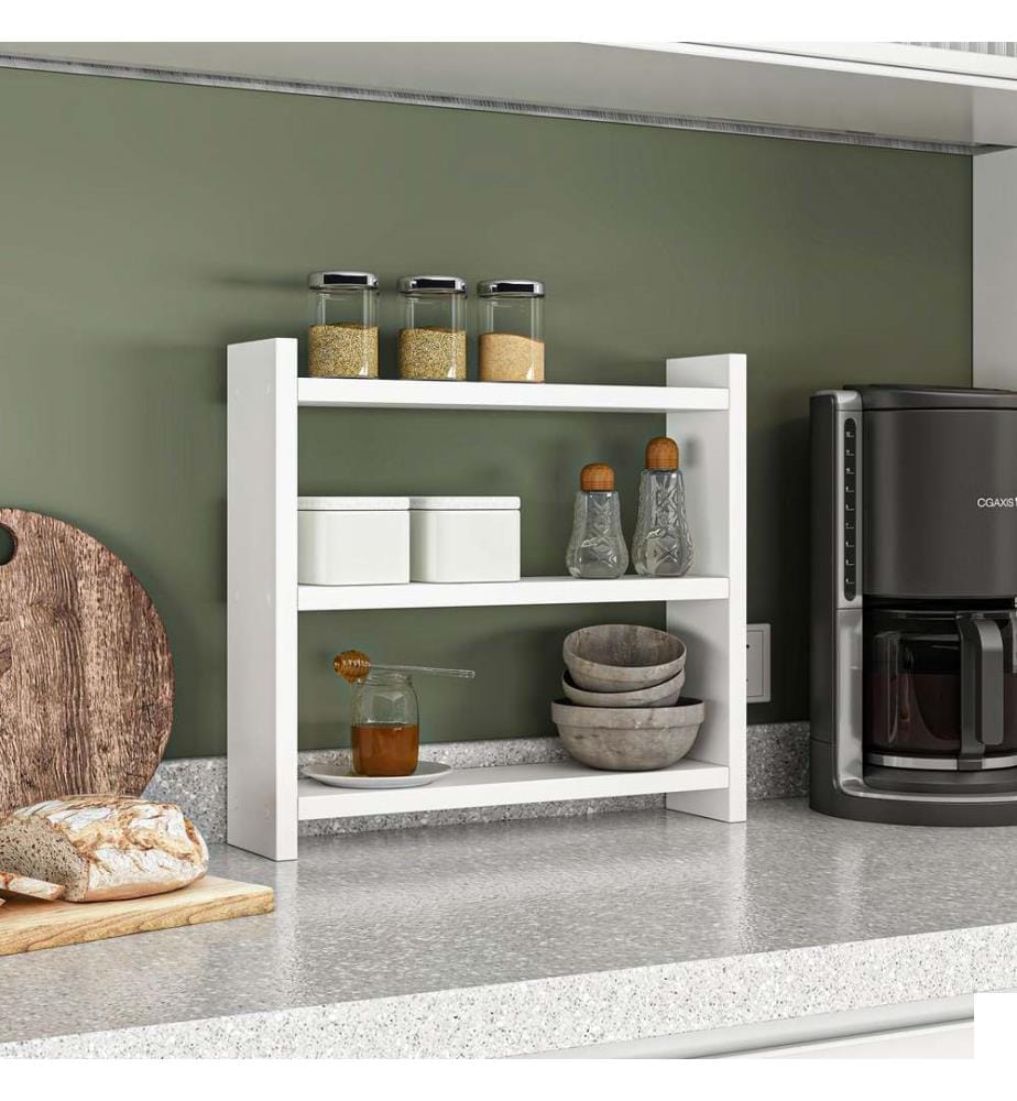 Etagère de cuisine, blanc, 100% Melamine Particle Board