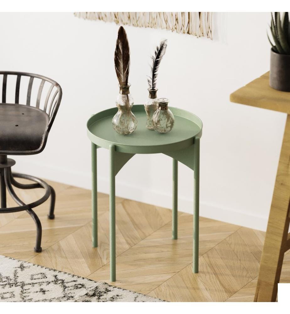 Table à café, Vert, Métal