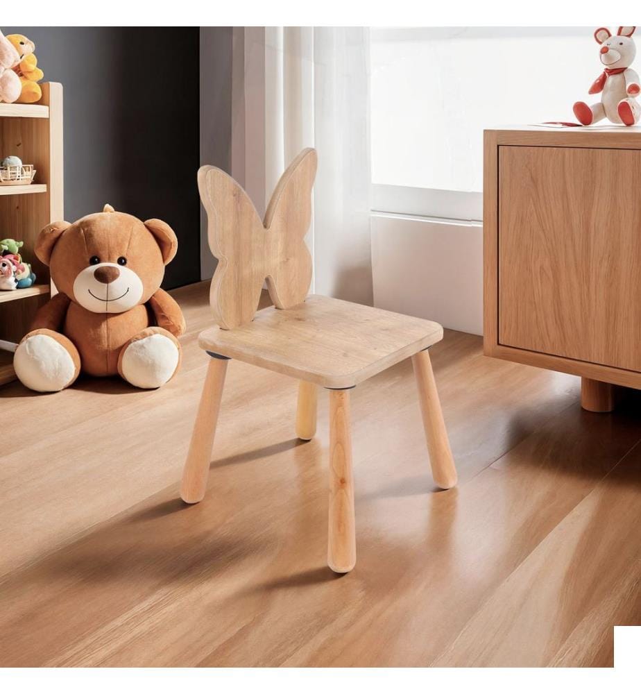 Chaise de bébé, Chêne, MDF CORPS