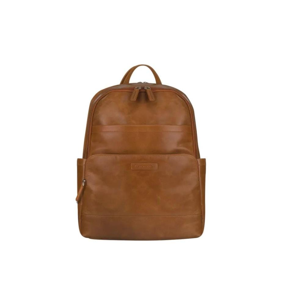 DBRAMANTE1928 - Sac-à-dos pour ordinateur portable Svendborg 16 Tan