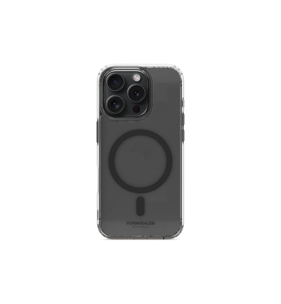 Vonmählen - Coque arrière Transparent iPhone 16 Pro Black