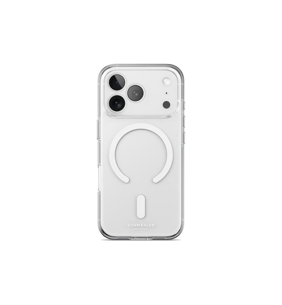Vonmählen - Coque arrière Étui transparent MagSafe iPhone 17 Pro