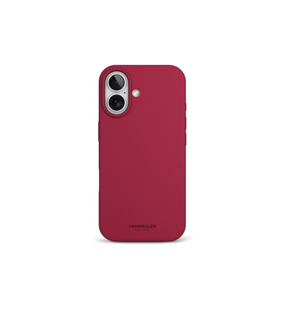 Vonmählen - Coque arrière Soft Silicone iPhone 17 Dark Red