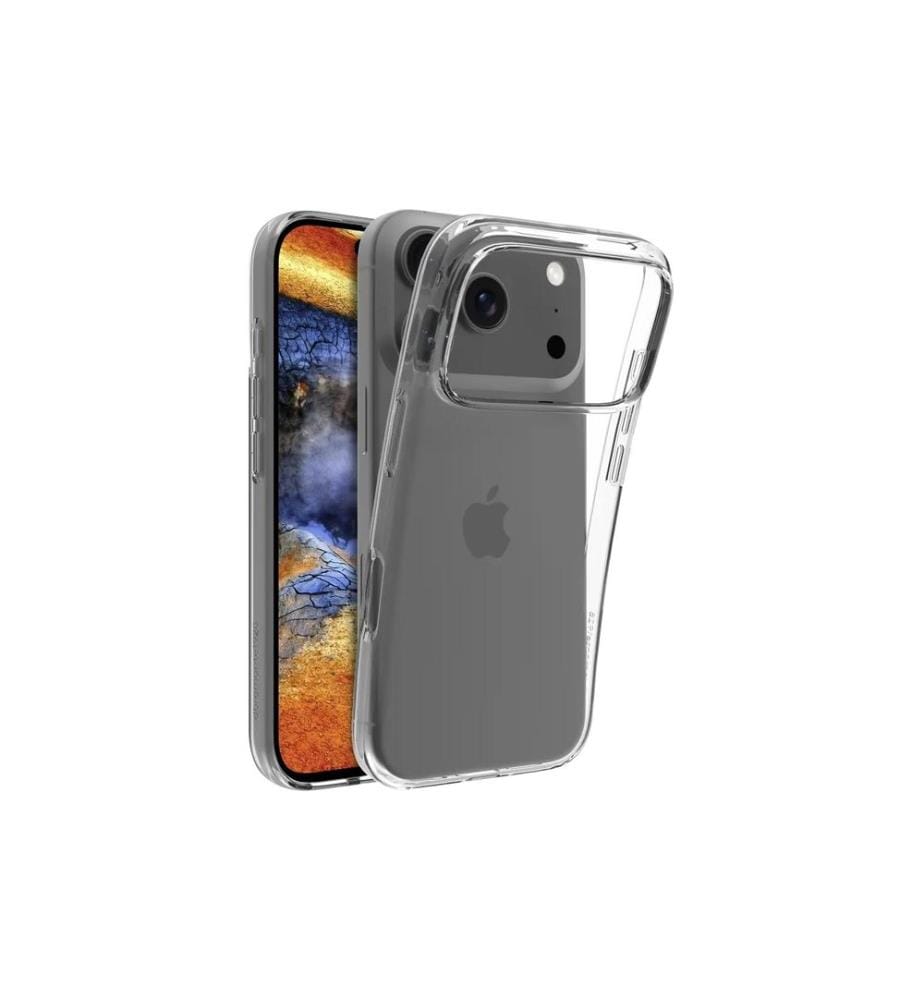 DBRAMANTE1928 - Coque arrière Greenland iPhone 17 Pro Transparent