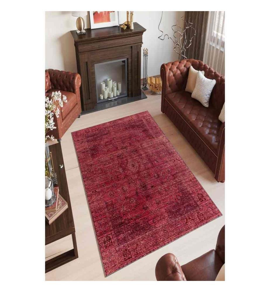 Tapis, Fuchsia, 100% polyester, 120 x 180 cm