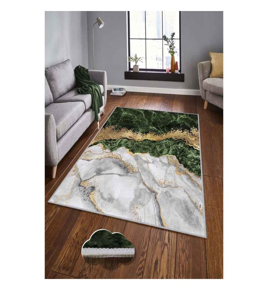 Tapis de salle, 80 x 150, , Multicolore, Polyester, 850 gr-m²,