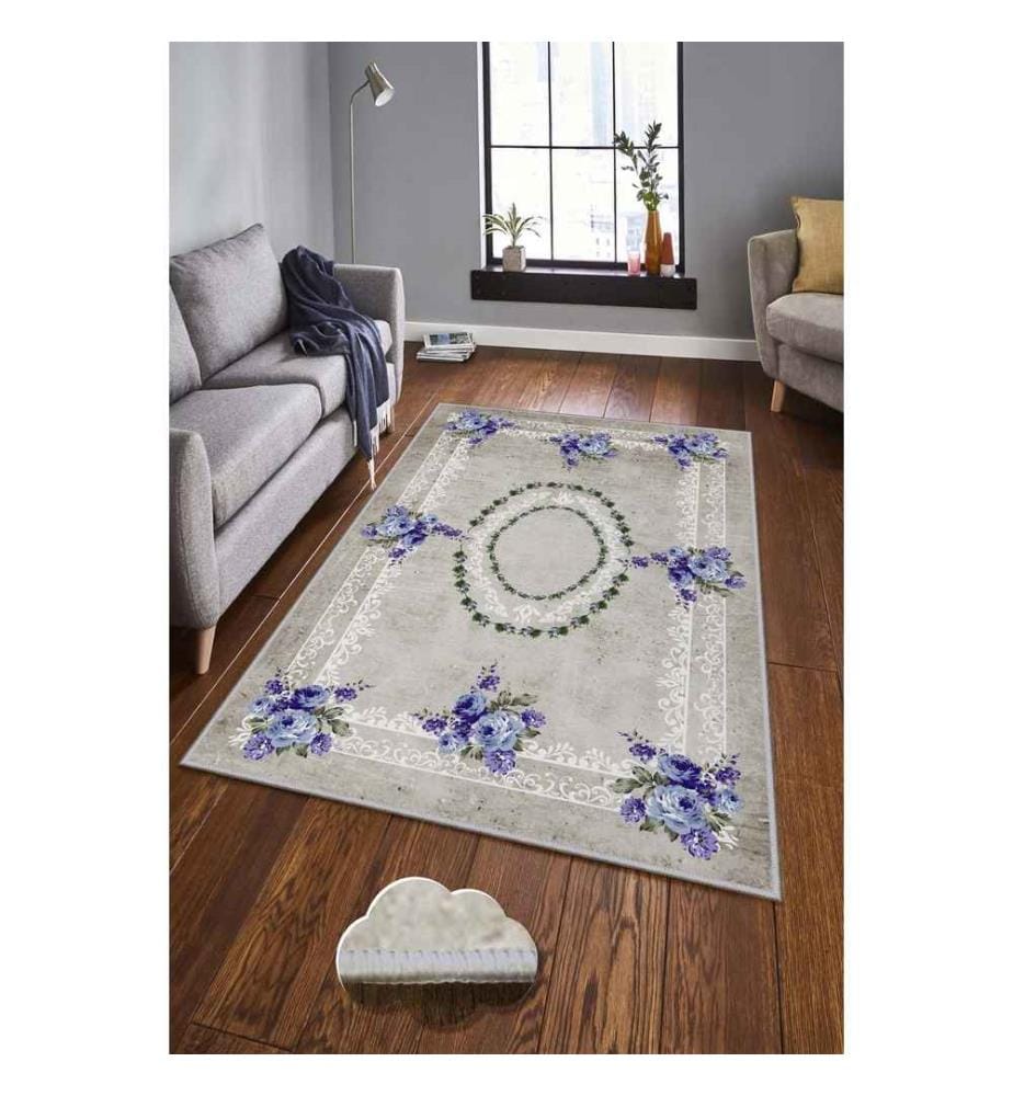 Tapis, Multicolore, 100% Polyester, 60 x 100 cm