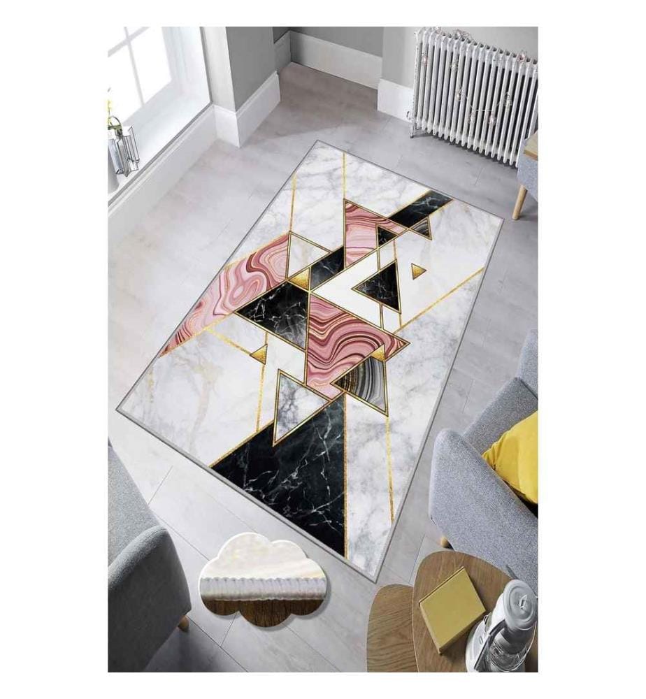 Tapis, Multicolore, 100% Polyester, 60 x 100 cm