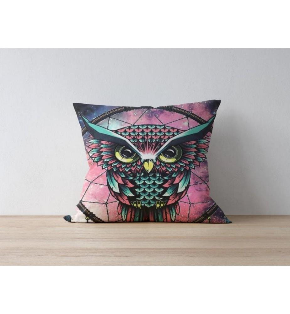 Housse de coussin, Multicolore, 50% Polyester - 50% Coton, Impression numérique