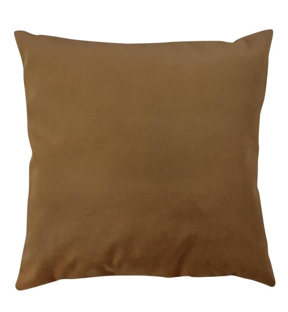 Coussin, brun, polyester