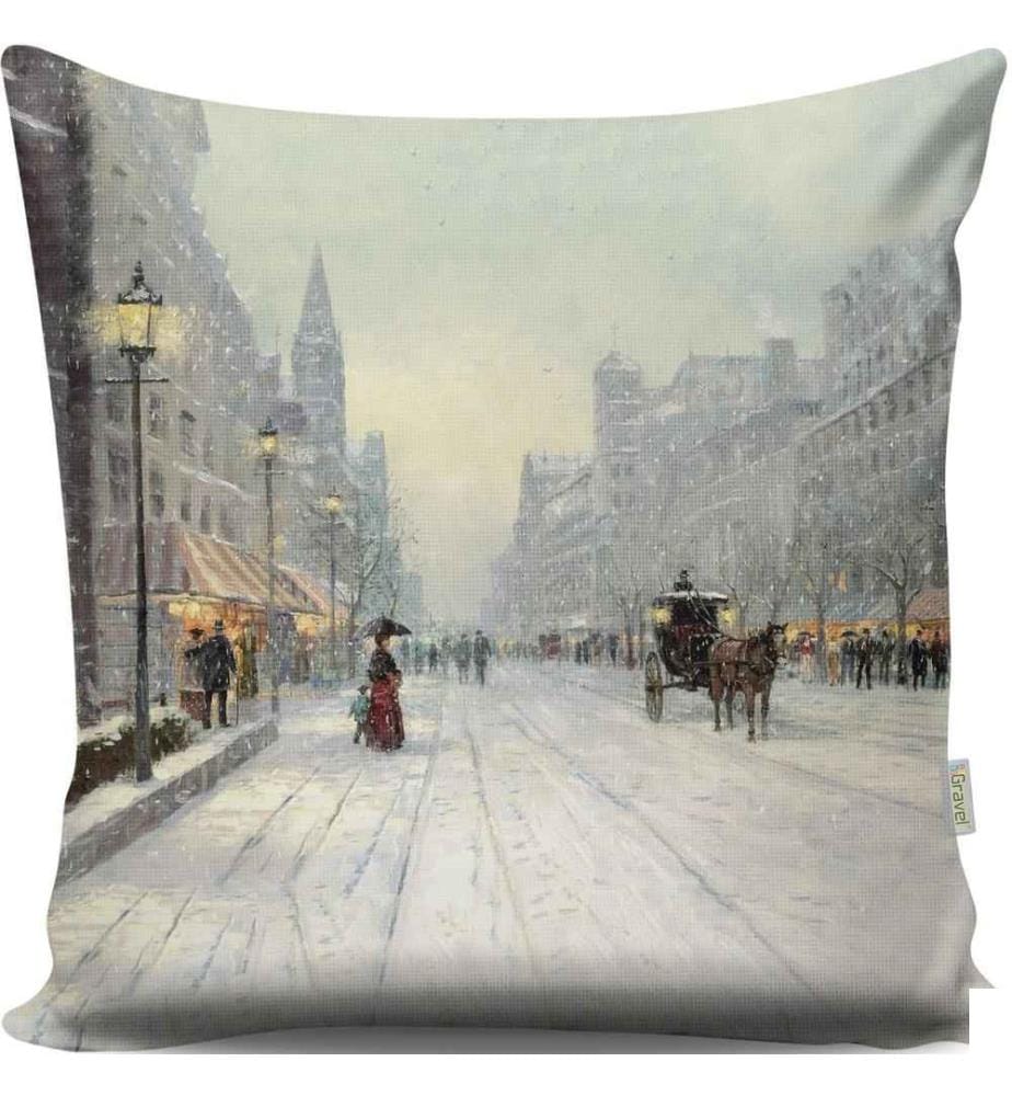Coussin, Multicolore, Coton