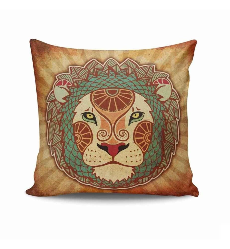 Housse de coussin, Multicolore, 50% coton - 50% polyester
