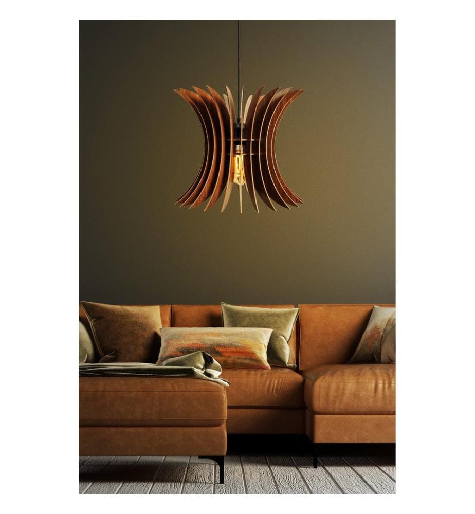 Couleur Noix, Lustre, Corps MDF