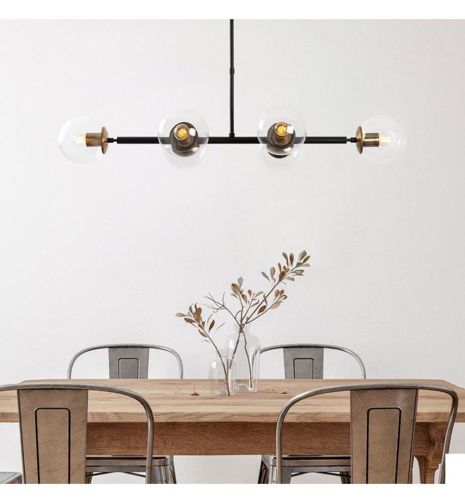 Noir, Lustre, 110 X 40 X 35 66 cm, Corps Métallique