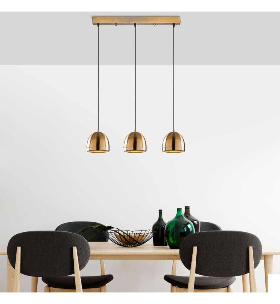 Vintage, Lustre, 62 X 17 X 110 cm, Corps Métallique
