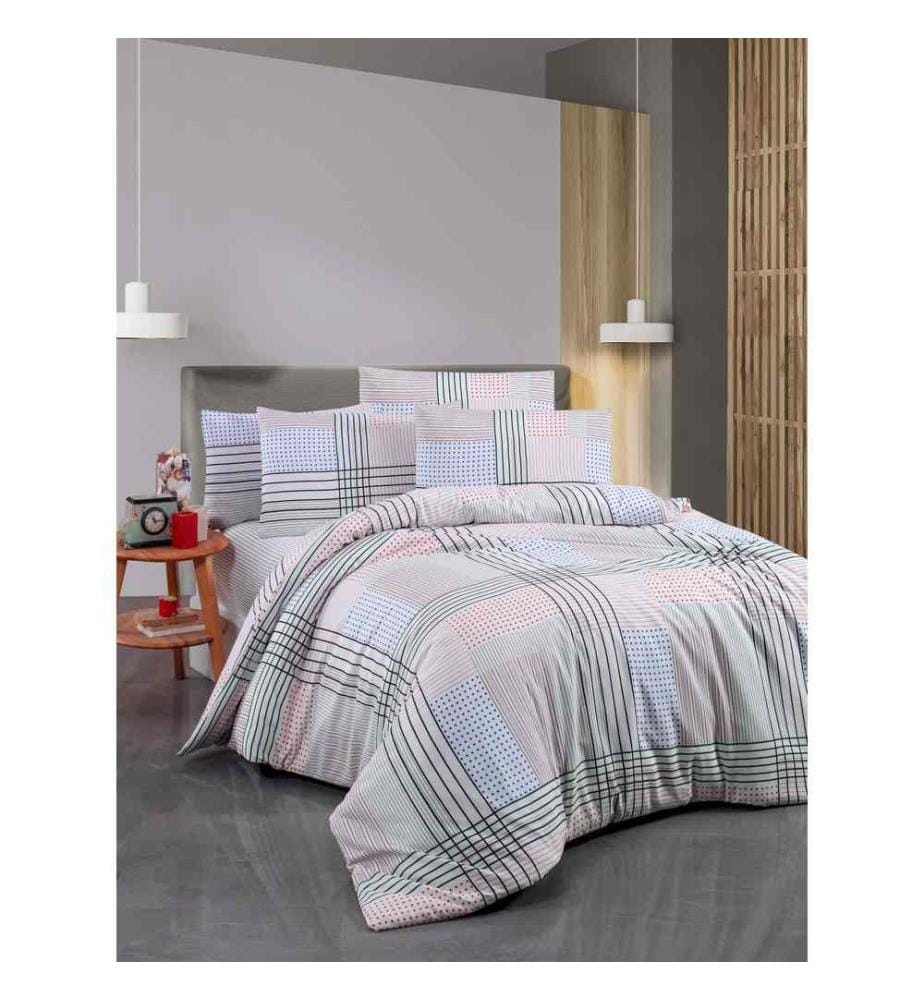 Super King Quilt Cover Set , White, Red, Blue, Green, Black, 65% Cotton - 35% Polyester