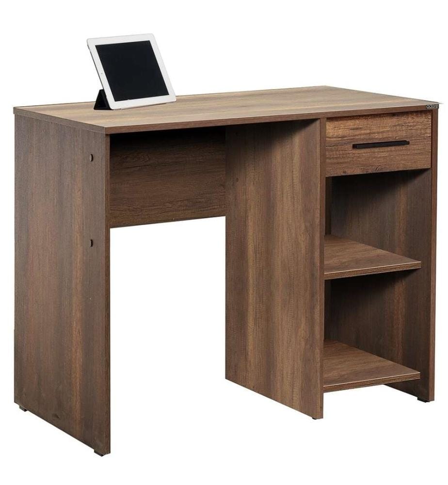 Bureau d'étude, Oslo, noyer, panneau de particules mélaminé