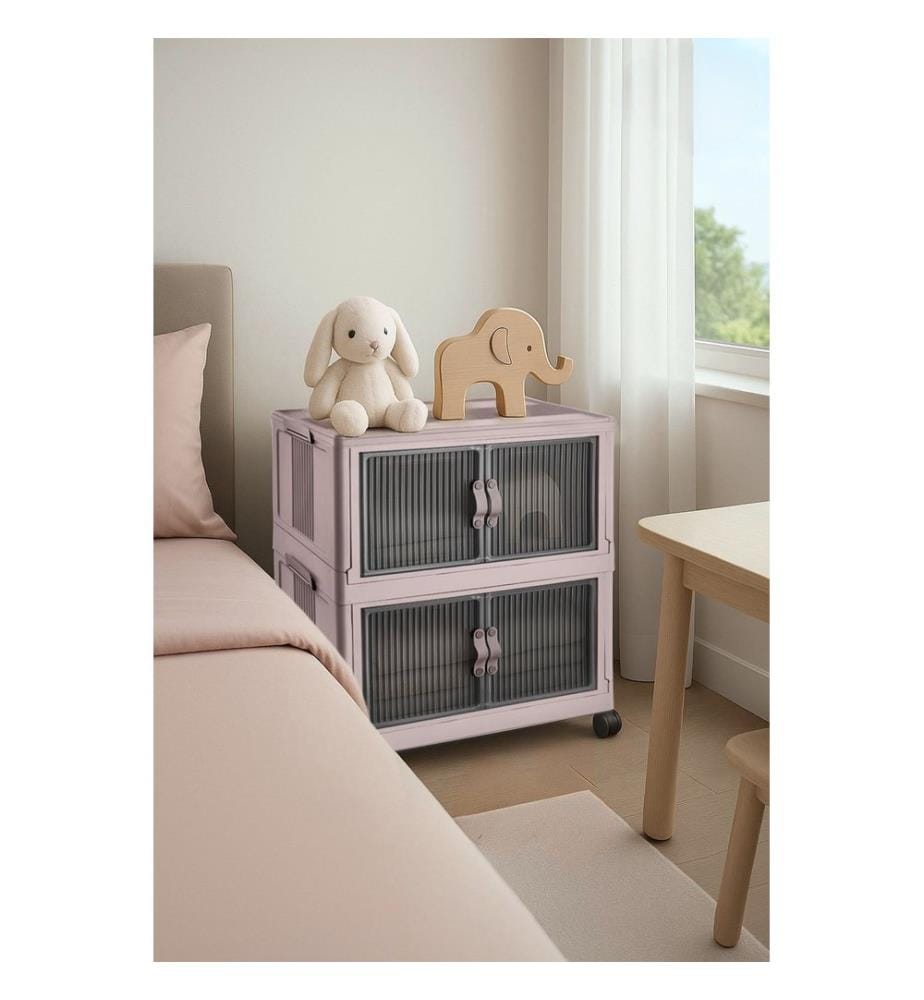 Armoire multifonctionnelle, 100 % plastique, poudre